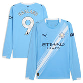 Erling Haaland Manchester City 2025/26 Home Replica Long Sleeve Player Jersey - Sky Blue | Puma outlet