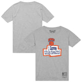 New York Knicks I Love This Team T-Shirt - Heather Gray | Mitchell & Ness for sale