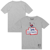 Denver Nuggets I Love This Team T-Shirt sale - Heather Gray | Mitchell & Ness for sale