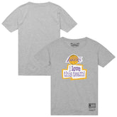 Los Angeles Lakers I Love This Team T-Shirt - Heather Gray | Mitchell & Ness sale