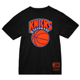 New York Knicks Hardwood Classics Vintage Logo T-Shirt - Black | Mitchell & Ness shop