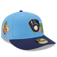Milwaukee Brewers 2026 Spring Training 59FIFTY Fitted Hat - Light Blue/Navy | New Era