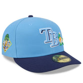 Tampa Bay Rays 2026 Spring Training 59FIFTY Fitted Hat - Light Blue/Navy | New Era