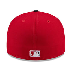 Washington Nationals 2026 Spring Training Low Profile 59FIFTY Fitted Hat - Red/Navy | New Era
