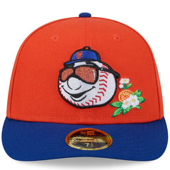 New York Mets 2026 Spring Training Low Profile 59FIFTY Fitted Hat - Orange/Royal | New Era