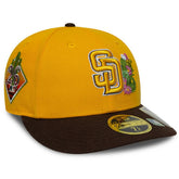 San Diego Padres 2026 Spring Training Low Profile 59FIFTY Fitted Hat - Gold/Brown | New Era