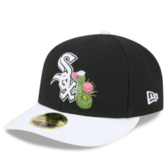 Chicago White Sox 2026 Spring Training Low Profile 59FIFTY Fitted Hat - Black/White | New Era