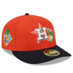 Houston Astros 2026 Spring Training Low Profile 59FIFTY Fitted Hat - Orange/Navy | New Era