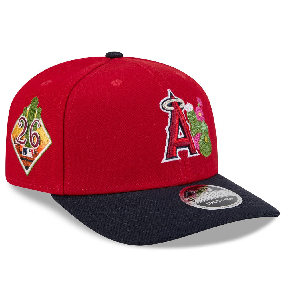 Los Angeles Angels 2026 Spring Training 9SEVENTY Adjustable Hat - Red/Navy | New Era