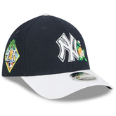 New York Yankees 2026 Spring Training M-Crown 39THIRTY Flex Hat - Navy/White | New Era