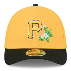 Pittsburgh Pirates 2026 Spring Training M-Crown 39THIRTY Flex Hat - Gold/Black | New Era