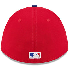 Texas Rangers 2026 Spring Training M-Crown 39THIRTY Flex Hat - Red/Royal | New Era