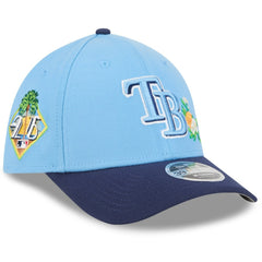 Tampa Bay Rays 2026 Spring Training M-Crown 39THIRTY Flex Hat - Light Blue/Navy | New Era
