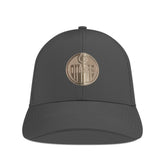 Edmonton Oilers Levelwear Ascend Copper Insignia Vented Adjustable Hat Charcoal