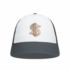 Seattle Kraken Levelwear Endure Copper Insignia Adjustable Hat White/Charcoal