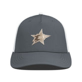 Dallas Stars Levelwear Signal Copper Insignia Trucker Adjustable Hat Charcoal/White