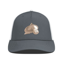 Colorado Avalanche Levelwear Signal Copper Insignia Trucker Adjustable Hat Charcoal/White