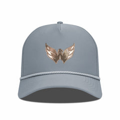 Washington Capitals Levelwear Gordon Copper Insignia Vented Adjustable Hat Gray