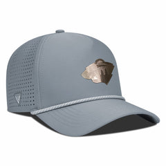 Minnesota Wild Levelwear Gordon Copper Insignia Vented Adjustable Hat Gray