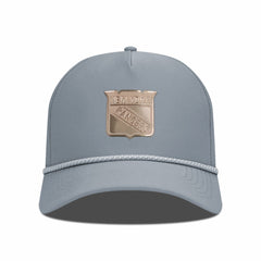 New York Rangers Levelwear Gordon Copper Insignia Vented Adjustable Hat Gray