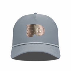Philadelphia Flyers Levelwear Gordon Copper Insignia Vented Adjustable Hat Gray