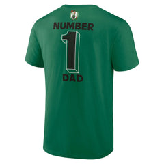 Boston Celtics #1 Dad Jersey T-Shirt - Kelly Green cheap