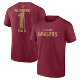 Cleveland Cavaliers #1 Dad Jersey T-Shirt sale - Wine shop