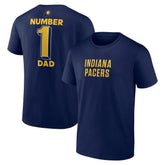 Indiana Pacers #1 Dad Jersey T-Shirt - Navy shop