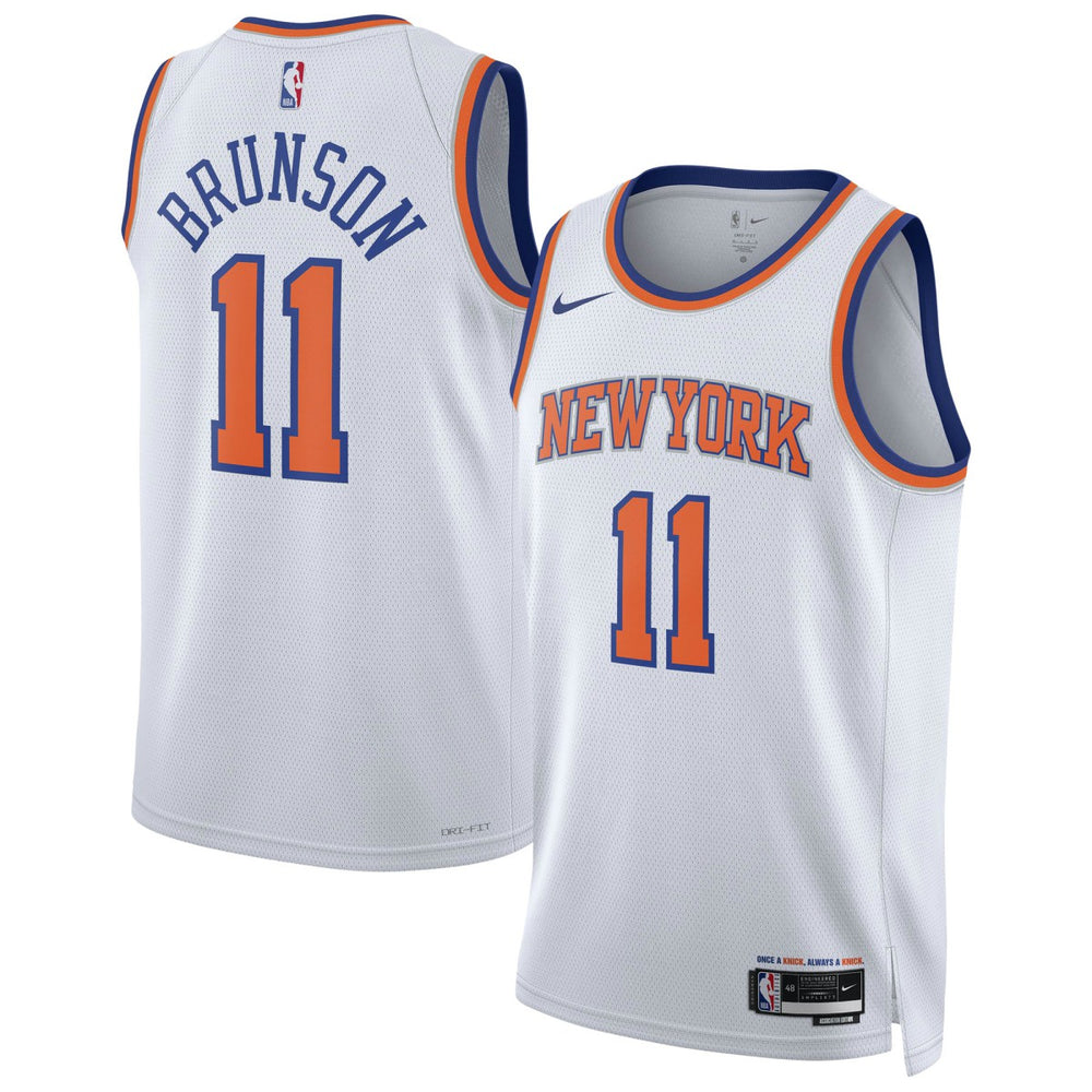 Jalen Brunson New York Knicks Unisex Swingman Jersey - Association Edition - White | Nike outlet