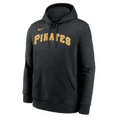 Paul Skenes Pittsburgh Pirates Player Name & Number Club Fleece Pullover Hoodie - Black | Nike