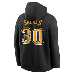 Paul Skenes Pittsburgh Pirates Player Name & Number Club Fleece Pullover Hoodie - Black | Nike