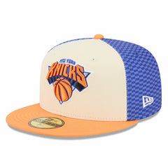 New York Knicks 2025/26 City Edition Alternate 59FIFTY Fitted Hat - Cream | New Era online