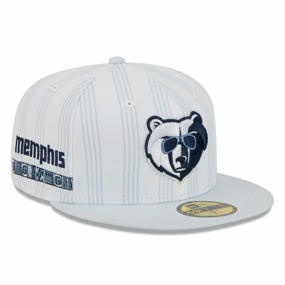 Memphis Grizzlies 2025/26 City Edition Alternate 59FIFTY Fitted Hat - White | New Era cheap