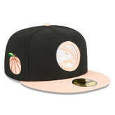 Atlanta Hawks 2025/26 City Edition Alternate 59FIFTY Fitted Hat - Black | New Era sale