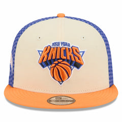 New York Knicks 2025/26 City Edition Alternate 9FIFTY Snapback Hat - Cream | New Era for sale