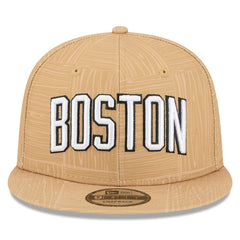 Boston Celtics 2025/26 City Edition Alternate 9FIFTY Snapback Hat - Gold | New Era sale