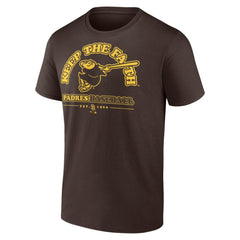 San Diego Padres Keep The Faith T-Shirt - Brown