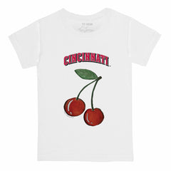 Cincinnati Reds Tiny Turnip Youth Cherries T-Shirt - White