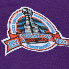 Los Angeles Kings Mitchell & Ness x Just Don Jersey Hoodie Purple