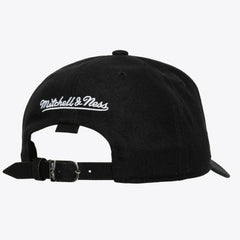 Los Angeles Kings Mitchell & Ness x Just Don Wave Script Pro Strapback Hat Black