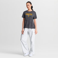 Pittsburgh Pirates Women's Authentic Collection Velocity Dri-FIT T-Shirt - Black | Nike