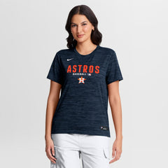 Houston Astros Women's Authentic Collection Velocity Dri-FIT T-Shirt - Navy | Nike