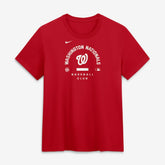 Washington Nationals Women's Authentic Collection Early Work Tri-Blend Dri-FIT T-Shirt - Red | Nike