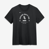 Chicago White Sox Women's Authentic Collection Early Work Tri-Blend Dri-FIT T-Shirt - Black | Nike