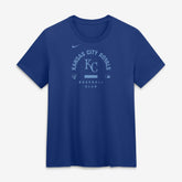 Kansas City Royals Women's Authentic Collection Early Work Tri-Blend Dri-FIT T-Shirt - Royal | Nike