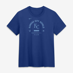 Kansas City Royals Women's Authentic Collection Early Work Tri-Blend Dri-FIT T-Shirt - Royal | Nike