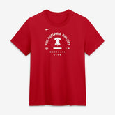 Philadelphia Phillies Women's Authentic Collection Early Work Tri-Blend Dri-FIT T-Shirt - Red | Nike