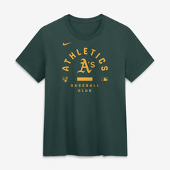 Athletics Women's Authentic Collection Early Work Tri-Blend Dri-FIT T-Shirt - Green | Nike
