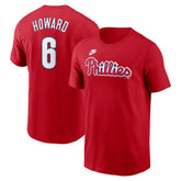 Ryan Howard Philadelphia Phillies Fuse Name & Number T-Shirt - Red | Nike