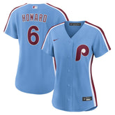 Ryan Howard Philadelphia Phillies Women's Replica Jersey - Light Blue | Nike